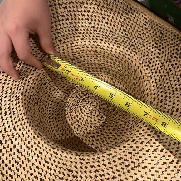 Handwoven Colombian straw hat - Picture 4 of 5